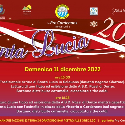 SANTA LUCIA - Domenica 11 dicembre 2022